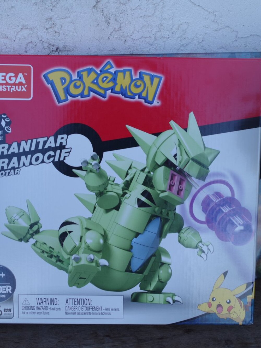 New Still In Sealed Box Pok'emon Tyranitar Lego.